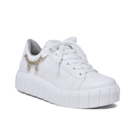 Tênis Casual Via Marte Feminino Branco