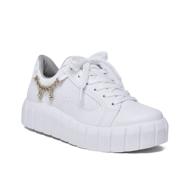 Tênis Casual Via Marte Feminino Branco