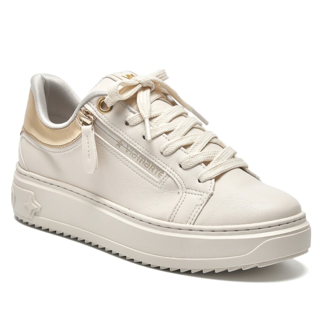 Tênis Casual Via Marte Feminino Marfim