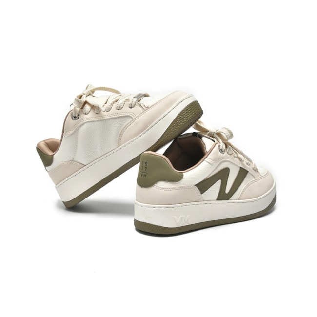 Tênis Casual Via Marte Feminino Marfim