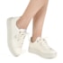 Tenis Casual Via Marte Feminino Marfim