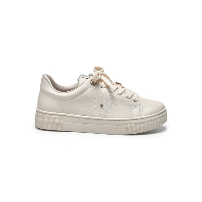 Tênis Casual Via Marte Feminino Marfim