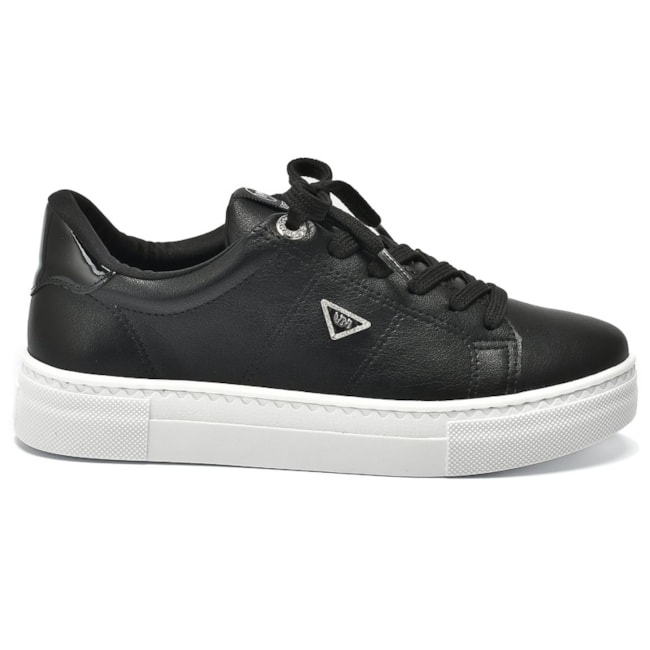 Tenis Casual Via Marte Feminino Preto