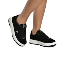 Tênis Casual Via Marte Feminino Preto Tênis Casual Via Marte Feminino Preto