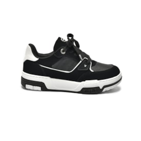 Tênis Casual Via Marte Flat Feminino Preto