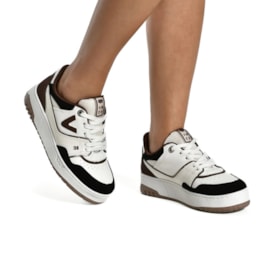 Tênis Casual Via Marte Flat Feminino Preto