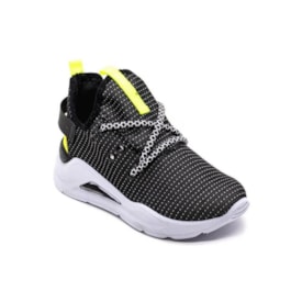 Tenis Casual Via Vip Jogging Infantil Masculino Preto
