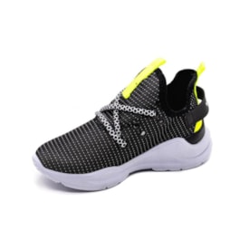 Tenis Casual Via Vip Jogging Infantil Masculino Preto