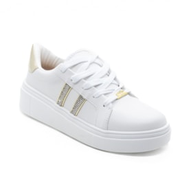 Tenis Casual Vizzano Feminino Branco Tenis Casual Vizzano Feminino Branco
