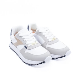 Tênis Casual Vizzano Feminino Branco Tênis Casual Vizzano Feminino Branco