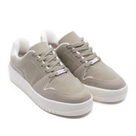 Tênis Casual Vizzano Feminino Branco Off