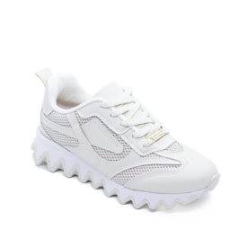 Tênis Casual Vizzano Feminino Branco Off