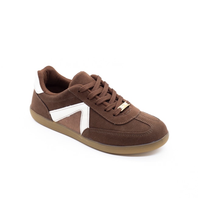 Tênis Casual Vizzano Feminino Conhaque
