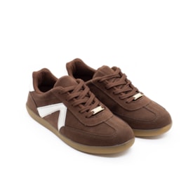 Tênis Casual Vizzano Feminino Conhaque Tênis Casual Vizzano Feminino Conhaque