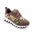 Tênis Casual Vizzano Feminino Multi Bege