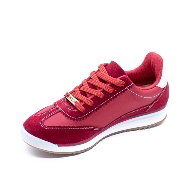 Tenis Casual Vizzano Feminino Vermelho Lumman