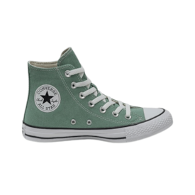 Tênis Converse Cano Longo Converse Unissex Verde Fosco