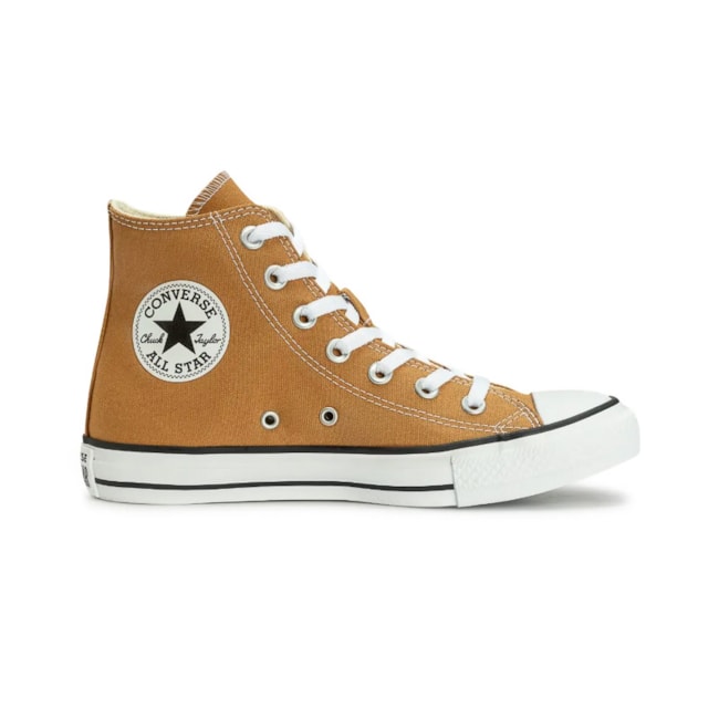 Tênis Converse Cano Longo Unissex Caramelo Medio