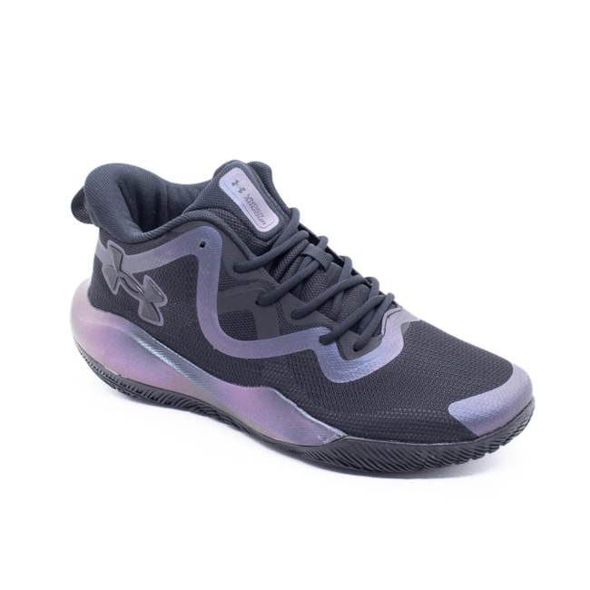 Tênis De Basquete Underarmour Bankshot Se Masculino Preto