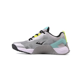 Tênis Esportiva Everlast Jogging Masculino Cinza