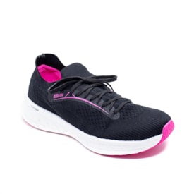 Tênis Esportivo Activitta Jogging Feminino Preto