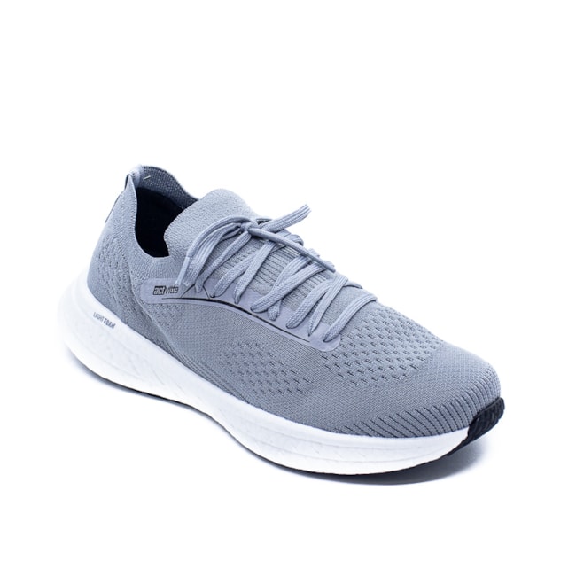 Tênis Esportivo Activitta Jogging Masculino Cinza