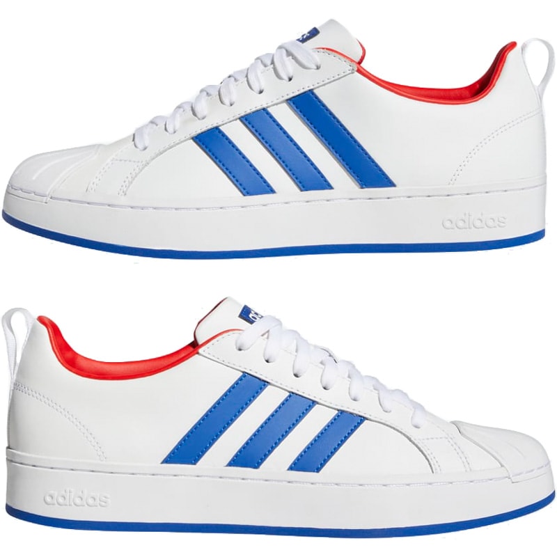 Adidas advantage deals bleu blanc rouge