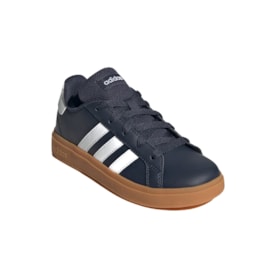 Tênis Esportivo Adidas Grand Court Unissex Infantil Preto