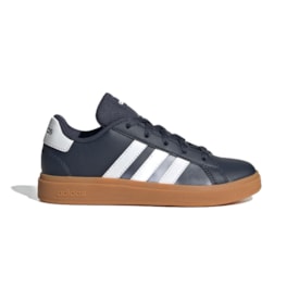 Tênis Esportivo Adidas Grand Court Unissex Infantil Preto