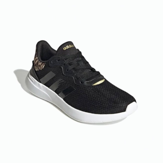 Tênis Esportivo Adidas QT Racer 3.0 Feminino Preto