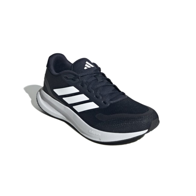 Tenis Esportivo Adidas Runfalcon 5 Masculino Preto Azul Marinho
