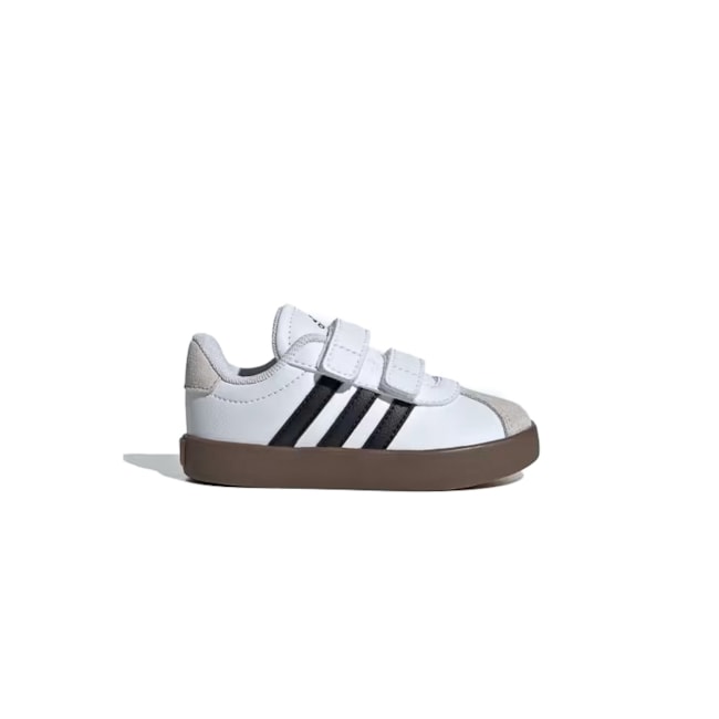 Tênis Esportivo Adidas Vl Court 3.0 Skateboarding Unissex Infantil Diversas