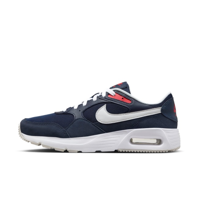 Tênis Esportivo Air Max Sc Nike Masculino Azul Marinho