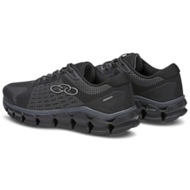 Tenis Esportivo Aquárius Olympikus Unissex Preto
