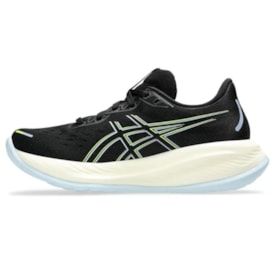 Tênis Esportivo Asics Gel-Cumulus 26 Feminino  e Preto