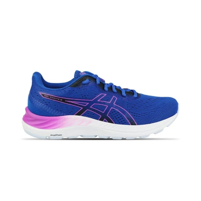 Tênis Esportivo Asics Gel Excite 8 Feminino Azul