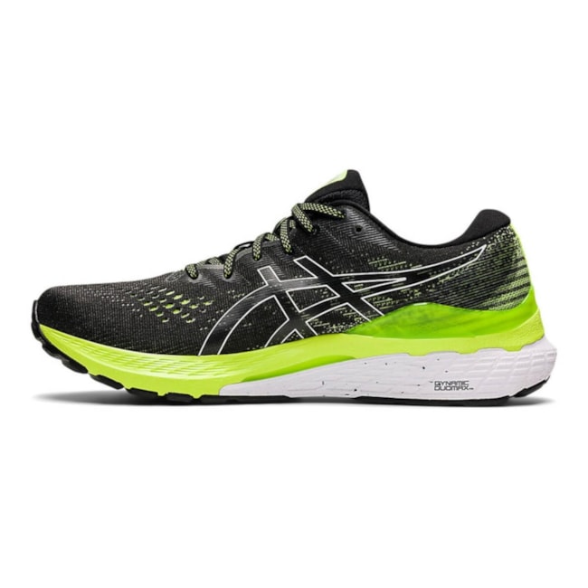 Tênis Esportivo Asics Gel Kayano 28 Masculino Verde Limão Diversas