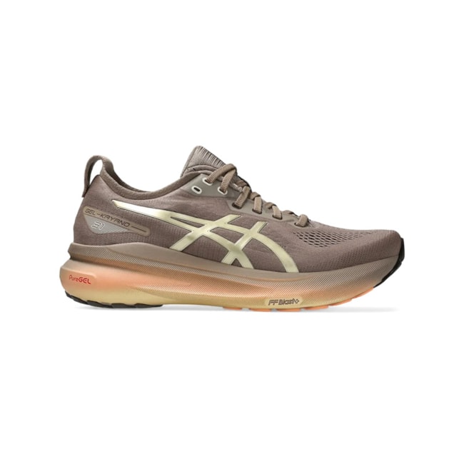 Tênis Esportivo Asics Gel-Kayano 31 Luxe Feminino Dourado