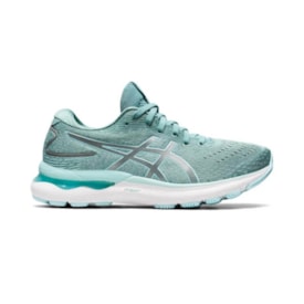 Tênis Esportivo Asics Gel Nimbus 24 Feminino Verde