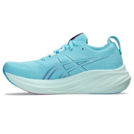 Tênis Esportivo Asics Gel-Nimbus 26 Feminino Ciano Tênis Esportivo Asics Gel-Nimbus 26 Feminino Ciano