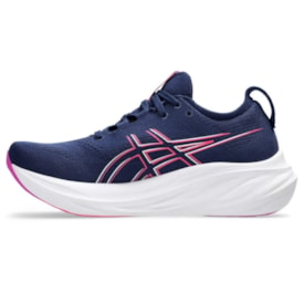 Tênis Esportivo Asics Gel-Nimbus 26 Feminino  e Magenta Azul