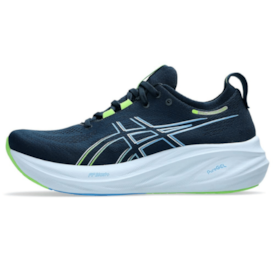 Tênis Esportivo Asics Gel-Nimbus 26 Masculino  e Lima Azul Marinho