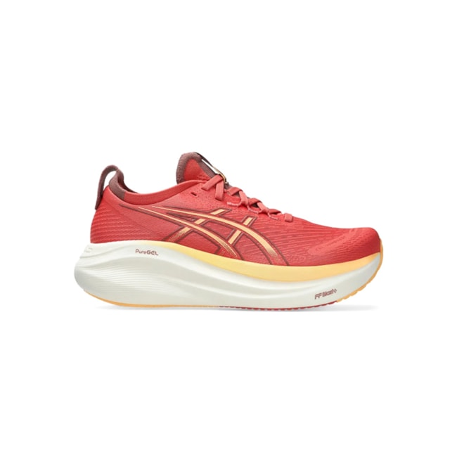 Tênis Esportivo Asics Gel-Nimbus 27 Feminino Rosa Escuro