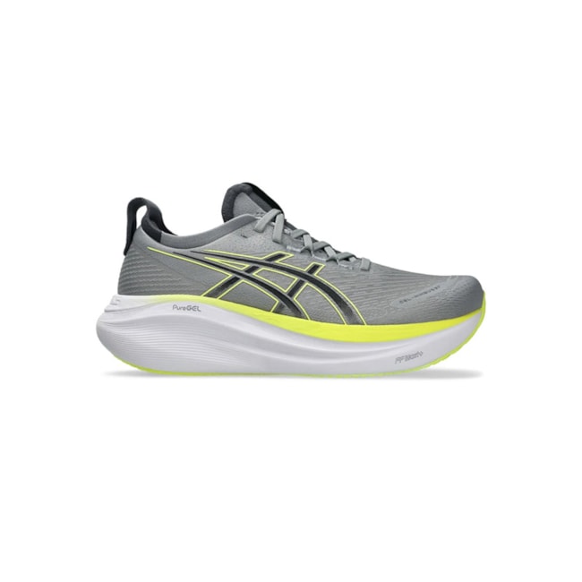 Tênis Esportivo Asics Gel-Nimbus 27 Masculino Cascalho