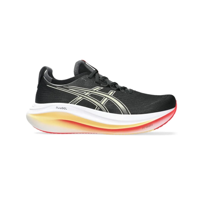 Tênis Esportivo Asics Gel-Nimbus 27 Preto
