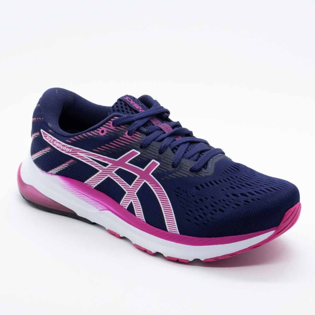 Tênis Esportivo Asics Gel Shinobi Feminino Marinho