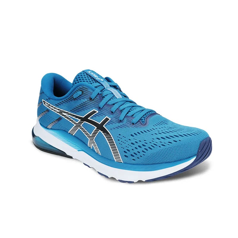 Asics masculino hot sale azul