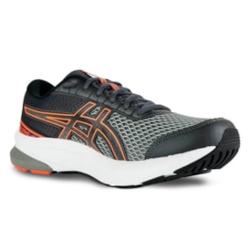 Tênis Esportivo Asics Gel-Shogun 4 Masculino  e Laranja Cinza