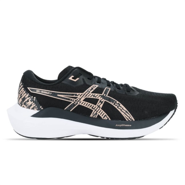 Tênis Esportivo Asics Gel-Shogun 7 Feminino Preto