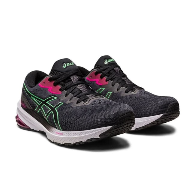 Tênis Esportivo Asics Gt 1000 11 Feminino Preto